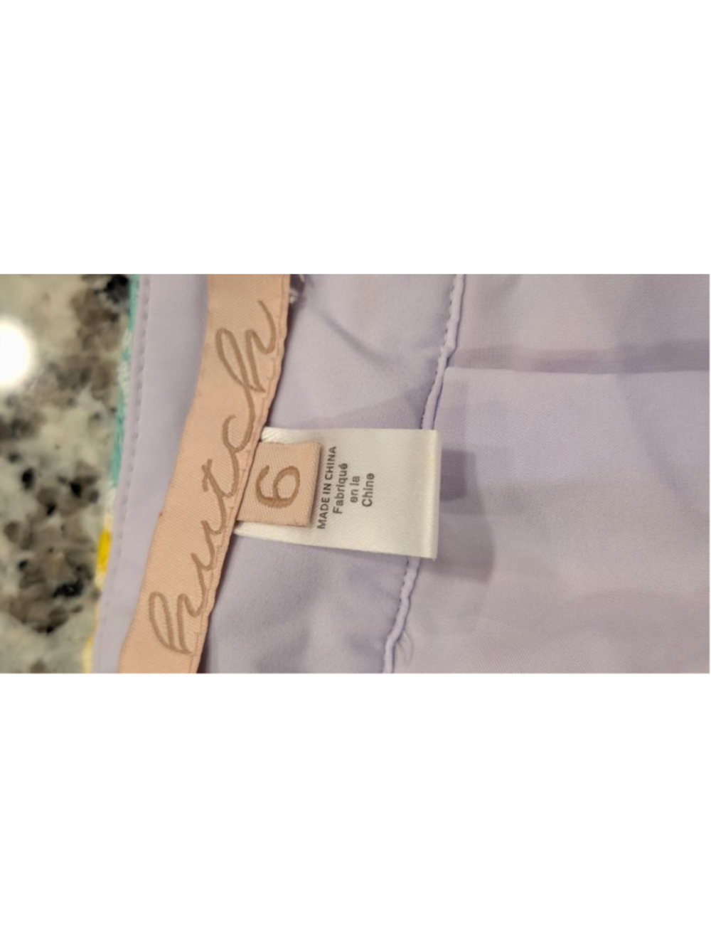 Women's Anthropologie Hutch High Waist Shorts Size 6 Yellow Teal - Picture 8 of 11